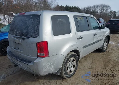 2014 Honda Pilot Lx z USA, uszkodzony, nr VIN 5FNYF4H21EB016991